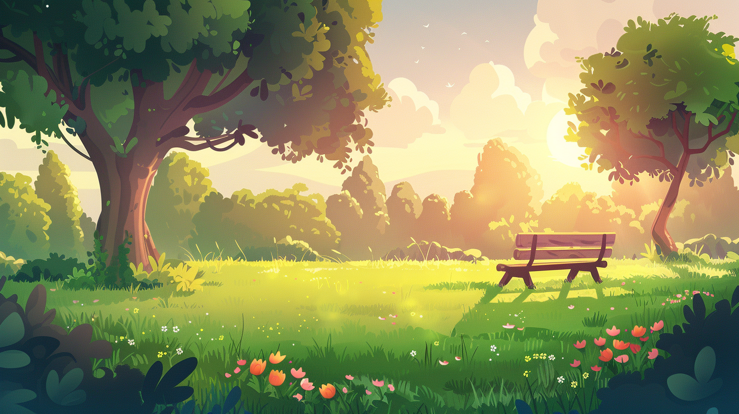 Sunny dog park
